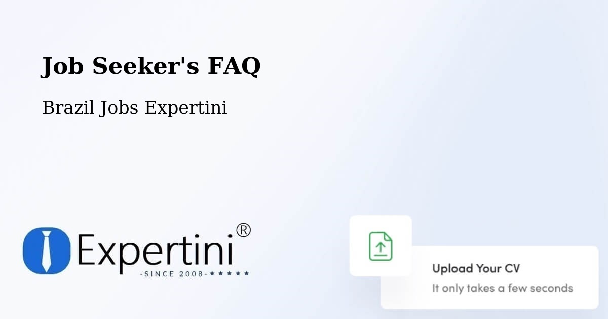 Job Seeker FAQ – Quartel Geral - Brazil Jobs Expertini