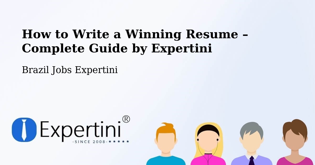 Resume Writing Guide for Job Seekers – Quartel Geral - Quartel Geral, Brazil Jobs Expertini