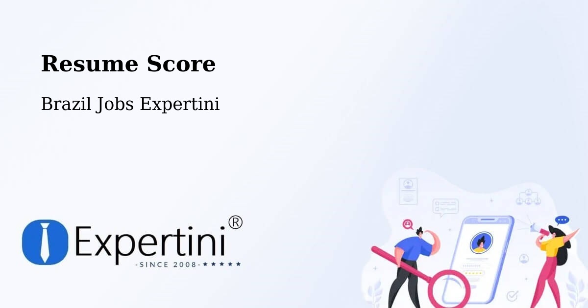 Resume Score & Job Description Match Tool – Quartel Geral - Brazil Jobs Expertini